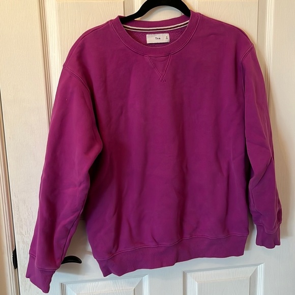 TNA Cozy Fleece Crewneck Sweatshirt - Picture 1 of 5